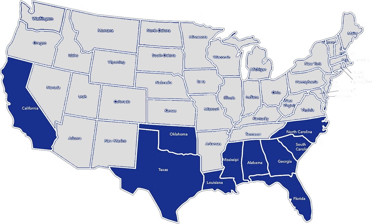 USA Map Image - Elan Fuels