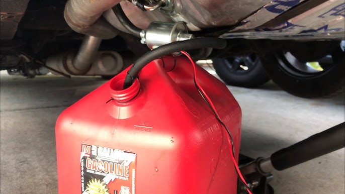 How To Drain Gas Tank: Clean Fuel Tank Fast And Effectively