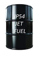 black barrel with jet fuel labelling