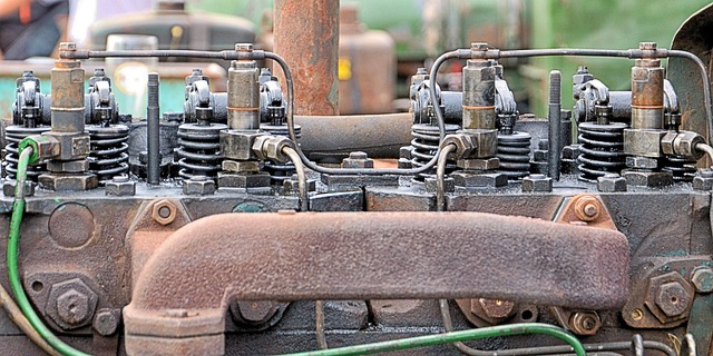 photo of diesel engine valves