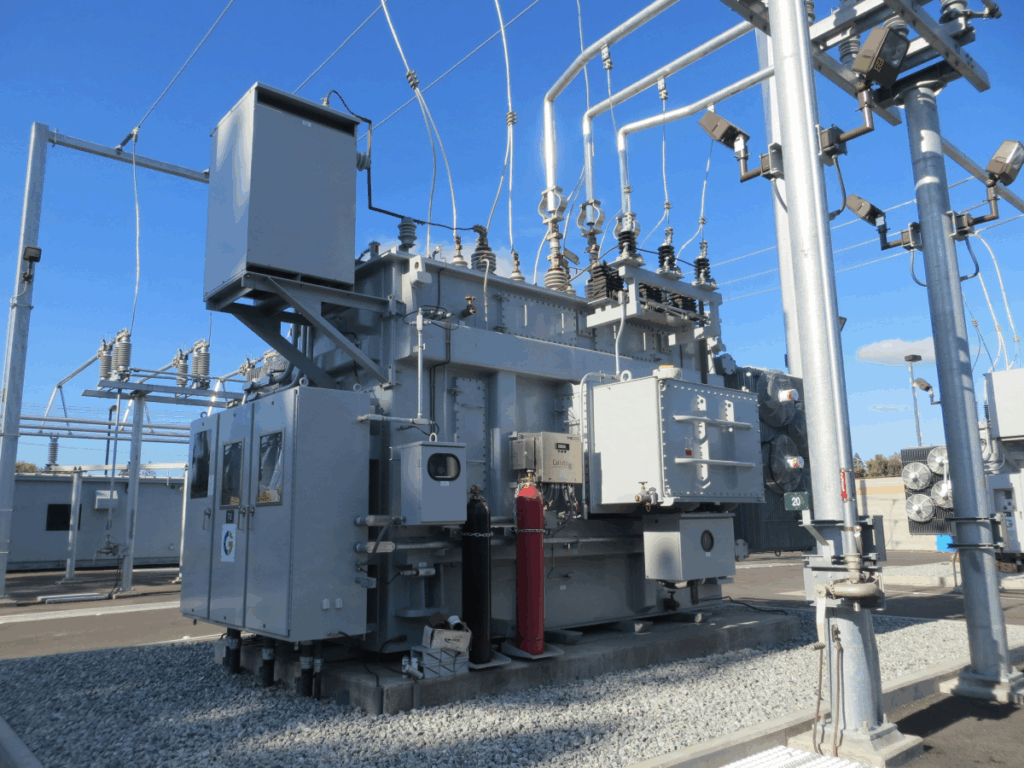 backup generator power station
