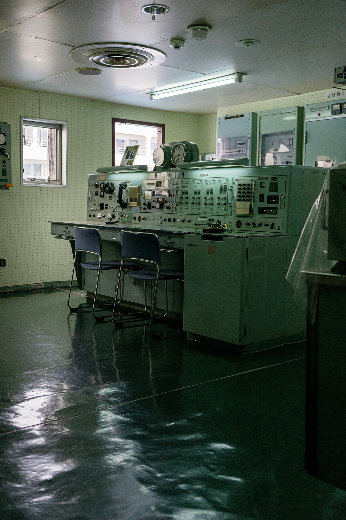 vintage hospital control center